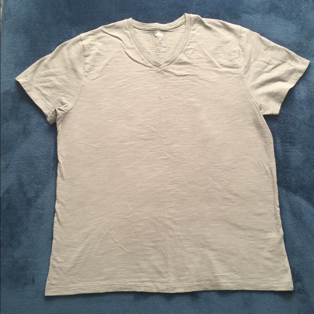OLD NAVY - Textured V-Neck T-Shirt